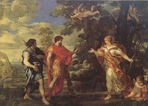 Pietro da Cortona Venus as a Huntress Appears to Aeneas (mk05) France oil painting art